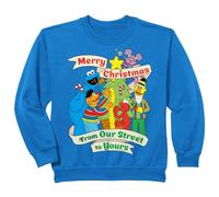 Niños Barrio Sésamo Niños Árbol de Navidad Galleta Bert Ernie Abby Elmo Sudadera