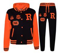 Niños Béisbol Chándal B.B Sudadera con Capucha Corredor R Moda Fox Jacket & Del