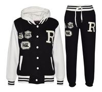 Niños Béisbol Chándal B.B Sudadera con Capucha Corredor R Moda Fox Jacket & Del