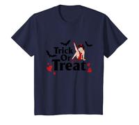 Niños Betty Boop Bats Truco o Trato Halloween Niños Camiseta