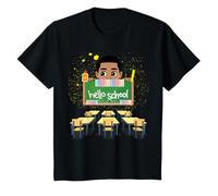 Niños Black Boy Magic Back To School Hello Melanin - Niños pequeños Camiseta