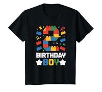 Niños Bloques de construcción de cumpleaños para niño, Fiesta temática de ladrillo, Segundo cumpleaños Camiseta