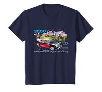 Niños BMH Austin-Healey 3000 Retro 1959 Coche Deportivo Niños Camiseta