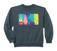 Niños Bob Esponja Pantalones Cuadrados Niños Verano Surf Playa Retro Vacaciones Sudadera
