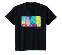 Niños Bob Esponja Pantalones Cuadrados Niños Verano Surf Playa Vacaciones Retro Camiseta