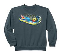 Niños Bob Esponja Squarepants Kids Pro Boarder Wave Rider 90s Fun Sudadera