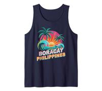 Niños Boracay FILIPINES Vacaciones Natación Viaje Coincidencia Camiseta sin Mangas