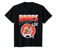 Niños Bruce Lee El Gran Jefe Puños De Furia Retro Niños Camiseta