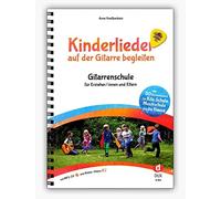 Niños Canciones en la guitarra Viajar - Guitarra Escuela para Educador/de interior y Padres - con 50 conocidos y nuevos niños Canciones - Notas con CD, Online vídeos, Dunlop Púa