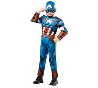 Niños Captain America Infinito Guerra Disfraz de Superhéroe Vengadores Traje