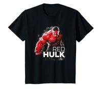Niños Captain America Red Hulk Camiseta