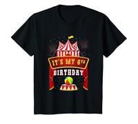 Niños Carnaval Es Mi 6º Cumpleaños Ringmaster Fiesta de Circo para Camiseta