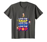 Niños Cereal Rice Krispies Love The Snap Crackle & Pop Kids Camiseta