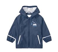 Niños Chaquetas Impermeables Chubasqueros Niñas Ligero Poncho de Lluvia Ropa de Lluvia para 1-8 Años Azul 2-4 años