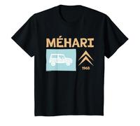 Niños Citroën Méhari Utility Car 1968 Retro Niños Camiseta