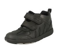 Niños Clarks Dinosaurio Cierre Adhesivo Cuero Y Sintético Botines Rex Salto K