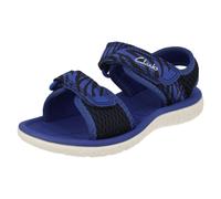Niños Clarks Informal Cierre Adhesivo Textil Sandalias de Verano Surf Ajustado K