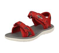 ' Niños Clarks ' Informal Verano Sandalias - Surf Ajustado K