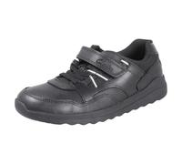 Niños Clarks Leather Fútbol Inspirado Zapatos de Colegio con Charm Daze Patada