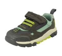 Niños Clarks Leather Informal Gancho y Lazo Zapatillas Zapatos Steggy 2 Parque