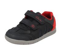 Niños Clarks Rex Jugar Pinza Detallado Informal Zapatos