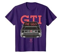 Niños Coche clásico Volkswagen The Golf GTI para niños Camiseta