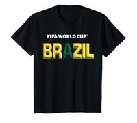 Niños Copa Mundial de la FIFA 26 Brasil Burbujas Coloridas Camiseta
