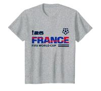 Niños Copa Mundial de la FIFA 26 Francia Clasificación Camiseta