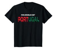 Niños Copa Mundial de la FIFA 26 Portugal Burbujas de Colores Camiseta
