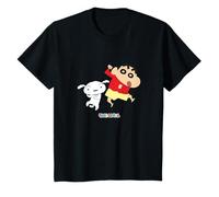 Niños Crayon Shin-chan dances! Shin-chan and Shiro Camiseta