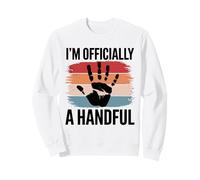 Niños Cumpleaños Niño de 5 años Soy Oficialmente un puñado Sudadera