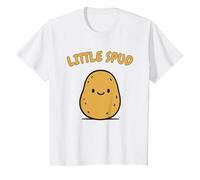 Niños Cute Potato Kids Toddler Boy Girl Little Spud Comida Divertida Camiseta