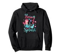 Niños de 2 años de edad 2nd Mermaid Being 2 Is A Splash Birthday Sudadera con Capucha