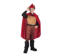 Niños Disfraz Robin Hood Forest Prince Disfraz de Época Día Disfraz Infantil