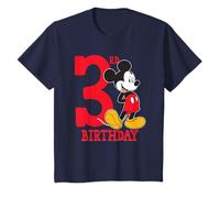 Niños Disney Mickey Mouse 3rd Birthday Camiseta