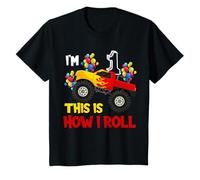Niños Divertida fiesta de cumpleaños de un año de This Is How I Roll I'm 1 Camiseta