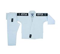 Niños Elite BJJ Pearl Rejer Jiu Jitsu Uniforme - Blanco - Blanco, M2