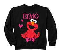 Niños Elmo Happy Cuddle XOXO Lindo Friends Heart para niños de Sesame Street Sudadera