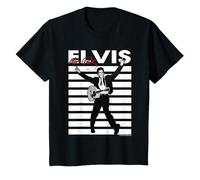 Niños Elvisly Yours Elvis Presley King criolla Foto Niños Camiseta