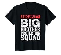 Niños Escuadrón de Protección de Gran Hermano de Seguridad - Funny Sibling Family Camiseta