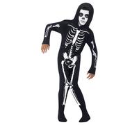 Niños Esqueleto Mono Traje para Niños Halloween Disfraz