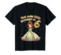 Niños Esta pequeña princesa cumple 6 - 6 años Camiseta
