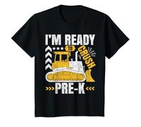Niños Estoy listo para aplastar a los niños de vehículos de construcción preescolares Camiseta
