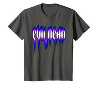 Niños Evil Dead Burn Horror Gótico Resplandor Efecto Halloween Niños Camiseta