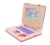 Niños Exploración Juguete Computadora Portátil Aprendizaje Educativo Computadora Niños Aprendizaje Computadora Portátil Educativo LED Música Electrónica Desarrollo Cognitivo (Ratón retráctil morado)