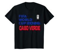 Niños FIFA World CUP26 Cabo Verde - Bloque de Letras Camiseta