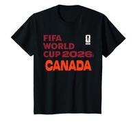 Niños FIFA World CUP26 Canada Block Letters Camiseta