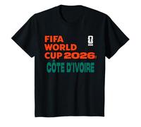 Niños FIFA World CUP26 Cote d'Ivoire - Bloc de Cartas Camiseta