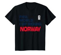 Niños FIFA World CUP26 Norway Block Letters Camiseta