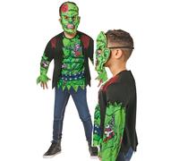 Niños Frankie Disfraz Monstruo de Frankenstein Infantil Halloween Disfraz